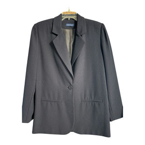 KAREN SCOTT Skirt Suit Set, Size 10/12, Black